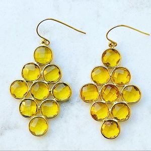 Luvleigh designs - smoky Citrine earrings
